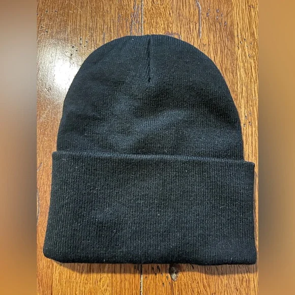 Carhartt Black Knit Cuffed Beanie - Picture 3 of 4